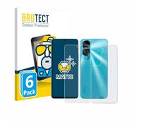 brotect Screen Protector Anti-Glare compatible with Honor 90 Lite (Front+Back) (6 Pack) Screen Protector Matte, Anti-Fingerprint Protection Film