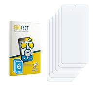 brotect Screen Protector Anti-Glare compatible with Honor Play 80 Pro (6 Pack) Screen Protector Matte, Anti-Fingerprint Protection Film