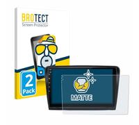 brotect Screen Protector Anti-Glare compatible with Junsun V1 Plus 10" Skoda Octavia 2 2008-2013 (2 Pack) Screen Protector Matte,