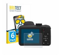 brotect Screen Protector Anti-Glare compatible with Kodak Pixpro AZ405 (6 Pack) Screen Protector Matte, Anti-Fingerprint Protection Film