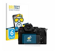 brotect Screen Protector Anti-Glare compatible with Panasonic Lumix DC-S5D (6 Pack) Screen Protector Matte, Anti-Fingerprint Protection Film