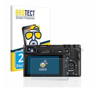 brotect Screen Protector Anti-Glare compatible with Sony Alpha 5000/6000 / 6400 (2 Pack) Screen Protector Matte, Anti-Fingerprint Protection Film