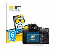 brotect Screen Protector Anti-Glare compatible with Sony Alpha 7 III / 7R II / 7S II (6 Pack) Screen Protector Matte, Anti-Fingerprint Protection Film