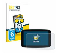 brotect Screen Protector Anti-Glare compatible with TomTom GO Classic 6" (2nd generation) (6 Pack) Screen Protector Matte, Protection Film