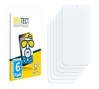 brotect Screen Protector Anti-Glare compatible with Xiaomi Poco X8 Pro (6 Pack) Screen Protector Matte, Anti-Fingerprint Protection Film