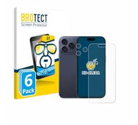 brotect Screen Protector compatible with Apple iPhone 17 Pro Max (Front+Camera) (6 Pack) - HD-Clear Protection Film