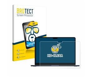 brotect Screen Protector compatible with Apple MacBook Air 13" M4 2025 / M5 2026 - HD-Clear Protection Film