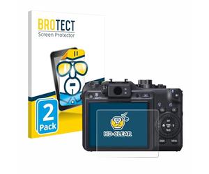 brotect Screen Protector compatible with Canon PowerShot G10 (2 Pack) - HD-Clear Protection Film