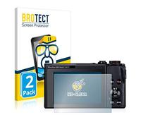 brotect Screen Protector compatible with Canon PowerShot G5 X Mark II (2 Pack) - HD-Clear Protection Film