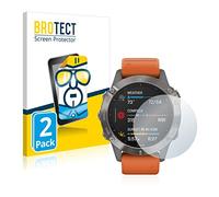 brotect Screen Protector compatible with Garmin Fenix 6 (2 Pack) - HD-Clear Protection Film