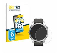 brotect Screen Protector compatible with Garmin Fenix 7S Pro Solar (42 mm) (6 Pack) - HD-Clear Protection Film