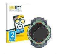 brotect Screen Protector compatible with Garmin Instinct 3 AMOLED/Solar (45 mm) (2 Pack) - HD-Clear Protection Film