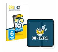 brotect Screen Protector compatible with Google Pixel 10 Pro Fold (Inner display) (6 Pack) - HD-Clear Protection Film