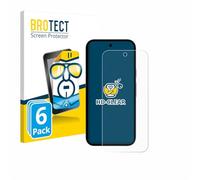 brotect Screen Protector compatible with Google Pixel 10a (case-friendly) (6 Pack) - HD-Clear Protection Film
