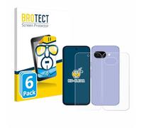 brotect Screen Protector compatible with Google Pixel 9a (Front+Back) (6 Pack) - HD-Clear Protection Film