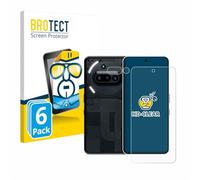 brotect Screen Protector compatible with Nothing Phone (3a) (Front+Camera) (6 Pack) - HD-Clear Protection Film