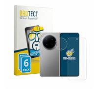 brotect Screen Protector compatible with Oppo Find N6 (Front+Camera) (6 Pack) - HD-Clear Protection Film