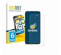brotect Screen Protector compatible with realme Narzo 90X (6 Pack) - HD-Clear Protection Film