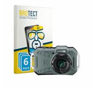 brotect Screen Protector compatible with Ricoh Pentax WG-1000 (Lens) (6 Pack) - HD-Clear Protection Film