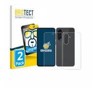 brotect Screen Protector compatible with Samsung Galaxy A36 5G Enterprise Edition (Front+Back) (2 Pack) - HD-Clear Protection Film
