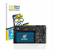 brotect Screen Protector compatible with Sony Alpha 5000/6000 / 6400 (2 Pack) - HD-Clear Protection Film