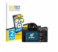 brotect Screen Protector compatible with Sony Alpha 7 III / 7R II / 7S II (2 Pack) - HD-Clear Protection Film