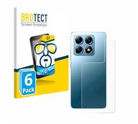 brotect Screen Protector compatible with Xiaomi 14T Pro (Back) (6 Pack) - HD-Clear Protection Film