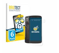 brotect Screen Protector compatible with Zebra TC22 (Front+Camera) (6 Pack) - HD-Clear Protection Film