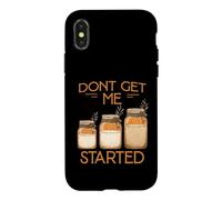 Brotfluencer Sourdough Fan Don't Get Me Started Hobby Baker Case for iPhone X/XS