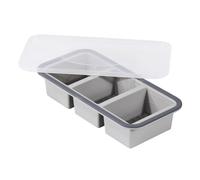 Broth Block Cooler: Firm And Secure Grip, Durable Endless Equipment, Transparent Cover Piece, Rubber Molds Inward House Kinship Pals Catering Spirits Chilling Bourbo