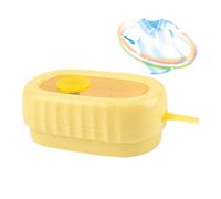 Broth Brush with Soap Dispenser - Washing Machine Press Scurbber for Clothes, Sneakers, Boots, Rugs | Hand Cleaning Brush for Kitchen, Bathroom, Outdoor Furniture, Le j