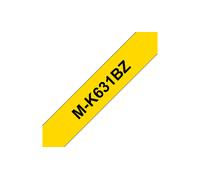 Brother M-K631bz - Black On Yellow - Roll (0.9 Cm X 8 M) 1 Cassette(S) Non-Lamin