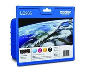 Brother 985VALBPDR Original Brother Innobella LC 985 BK/C/M/Y Multi Pack Ink Cartridges