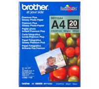 Brother A4 Premium Plus Glossy Photo Paper 210x297mm 260gsm 20 Sheets (BP71GA4)