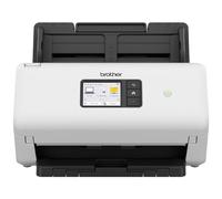 Brother ADS-4500W Flexible Document Scanner with USB, LAN and WiFi, Duplex Scanning, Touch Screen, ADS4500WRE1 White