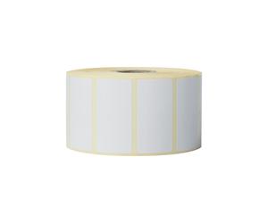 Brother BDE-1J026051-102 printer label White Self-adhesive printer label