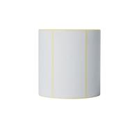Brother BDE-1J050102-102 White Label Roll 102mm x 50mm - 1050 Labels (Original)