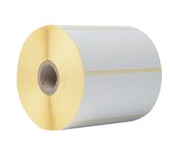 Brother BDE-1J050102-102 White Label Roll 102mm x 50mm - 1050 Labels (Original)