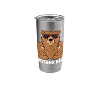 Brother Bear Family Group Stainless Steel Insulated Tumbler