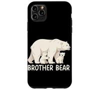 Brother Bear With Two Cubs Polar Bear Family Case for iPhone 11 Pro Max
