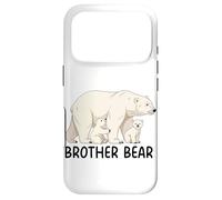 Brother Bear With Two Cubs Siblings Polar Bear Family Case for iPhone 17 Pro