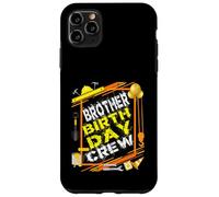 Brother Birthday Crew Construction Birthday Party Case for iPhone 11 Pro Max