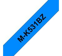 BROTHER BLACK/BLUE 12MM TAPE