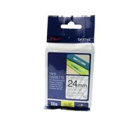 Brother P-Touch 24mm Gls Blk-Clr