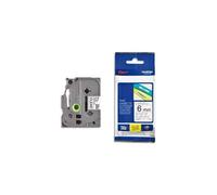 Brother Black On Clear Label Tape 6 mm (W) x 8 m (L) Laminated - TZE111