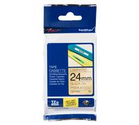 Brother Black On Gold Label Tape 24Mm X 8M - TZEPR851