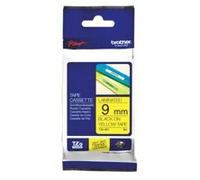 Brother Black On Yellow Label Tape 9Mm X 8M - TZE621