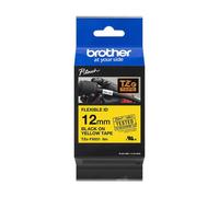 1 pcs x BROTHER - TZE-FX631 - Tape, 12mm, 8m, yellow, Character colour: black