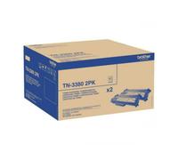 Brother TN3380 Black Original High Capacity Toner Cartridge - Twin