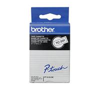 Brother - Black - white - Roll (1.2 cm) 1 roll(s) labels - for P-Touch PT-15, PT-20, PT-6